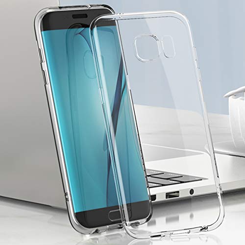 NEW C Cover per Samsung Galaxy S7, Custodia Gel Trasparente Morbida...