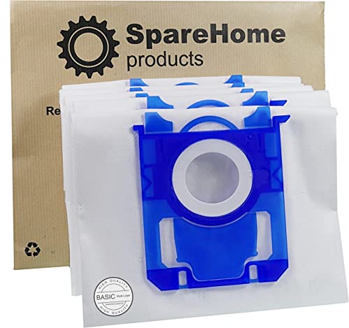 New!! SpareHome 10 Sacchetti ad alta filtrazione sostitutiva per aspirapolvere Philips Performer Compact | Performer Active | PowerGo |