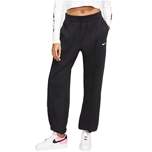 Nike Essential Clctn FLC Mr Pantaloni Black White M