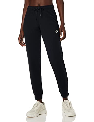 Nike Sportswear Essential P, Pantalone Donna, Nero (Black White), S...