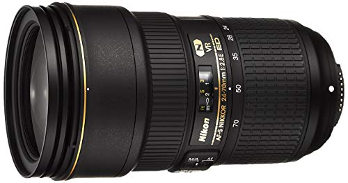 Nikon - mod. AF-S Nikkor - Obiettivo per SLR da 24 – 70 mm, f 2.8E ED VR, 20 16, automatico manuale, Nikon F (Ricondizionato)