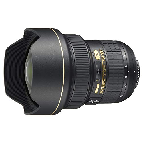Nikon Obiettivo Nikkor AF-S 14-24 mm f 2.8G ED, Nero [Versione EU]