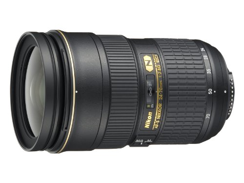 Nikon Obiettivo Nikkor AF-S 24-70 mm f 2.8G ED, Nero [Versione EU]