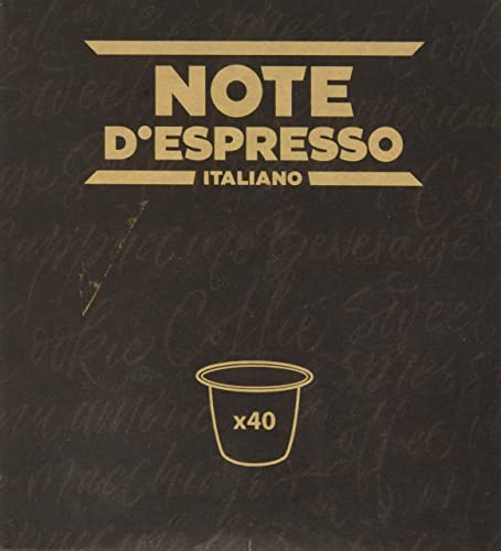 Note D Espresso, Ginseng Dolce, Capsule Compatibili Soltanto con sistema NESPRESSO*, 40 caps X 6.5g