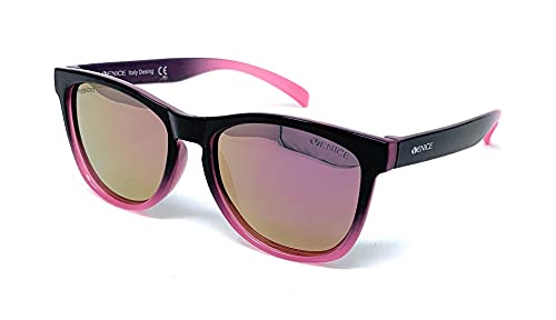 Occhiali da sole polarizzati per bambini - 100% protezione UV400 - Disponibile in vari colori - Nero-rosa