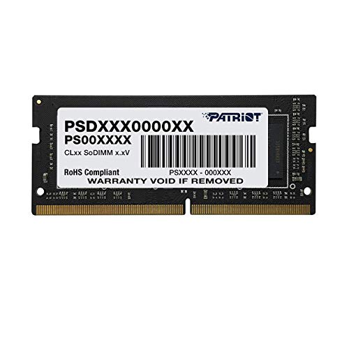Patriot Memory Serie Signature SODIMM Memoria Singola DDR4 2400 MHz PC4-19200 16GB (1x16GB) C17 - PSD416G240081S