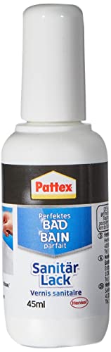 Pattex vernice 50 G, speciale per graffi e crepe nel bilancio sanitari, 1 pezzi, pl50 W