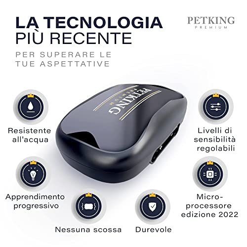 PetKing Premium Collare Antiabbaio per Cani Collari per Cani Collar...