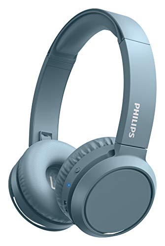 Philips cuffie Bluetooth H4205BL 00 con tasto Bass Boost (Bluetooth...