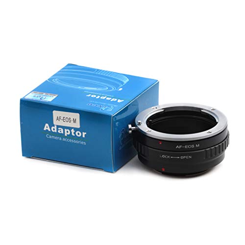 Pixco - Adattatore per obiettivo Sony alpha Minolta MA a Canon EOS M EF-M EOS-M per fotocamera mirrorless