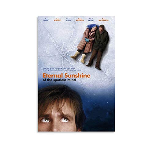 Poster del film  Eternal Sunshine of The Spotless Mind  film della commedia americana film preferito 2 poster su tela e arte da parete Modern Family camera da letto Decor poster 20 x 30 cm