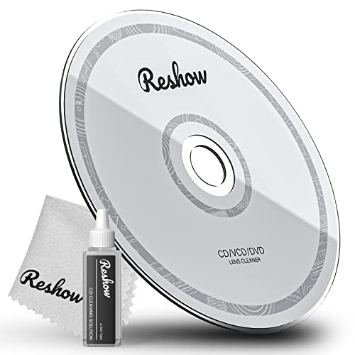 Reshow Disco per la pulizia della lente per lettori CD DVD - Nessun...