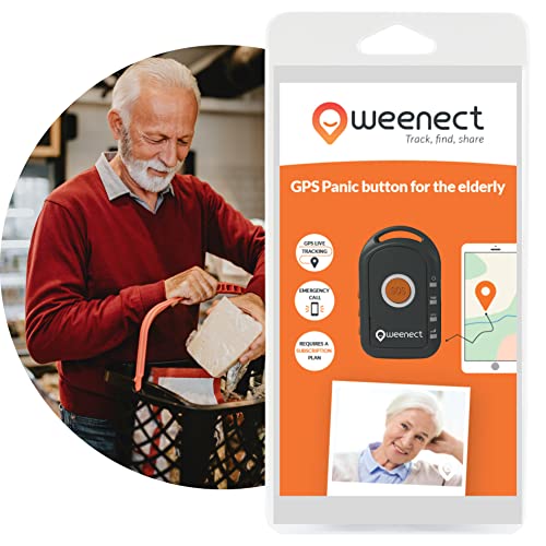 Salvavita GPS per anziani - Weenect | Senza limiti di distanza | 7 ...