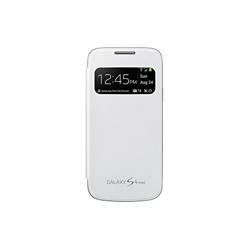 Samsung EF-CI919BWEGWW S View Cover Galaxy S4 Mini, Bianco