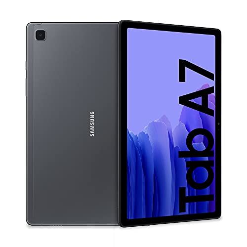 Samsung Galaxy Tab A7 Tablet, Display 10.4  TFT, 32GB Espandibili fino a 1TB, RAM 3GB, Batteria 7.040 mAh, WiFi, Android 11, Fotocamera posteriore 8 MP, Dark Gray [Versione Italiana] (Ricondizionato)