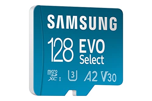 Samsung Memorie Mb-Me128Ka Evo Select Scheda Microsd Da 128 Gb, Uhs...