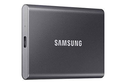 Samsung Memorie T7 MU-PC1T0T SSD Esterno Portatile da 1 TB, USB 3.2...