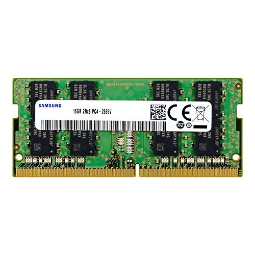 Samsung Modulo di memoria RAM per laptop, 16 GB DDR4, PC4-21300, 2666MHZ, 260 PIN SODIMM, 1,2 V, CL 19