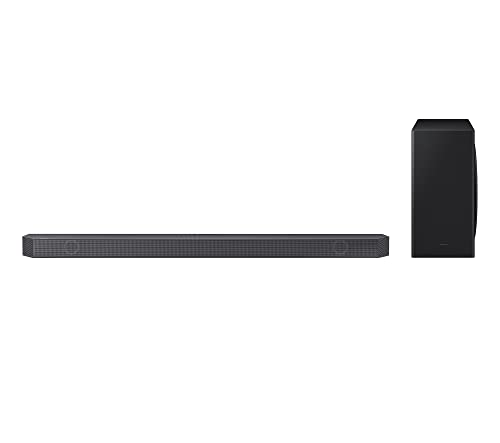 Samsung Soundbar HW-Q800B ZF con Subwoofer, 5.1.2 Canali 360W 2023, Audio 3D Wireless Ottimizzato, Effetto Cinema Surround