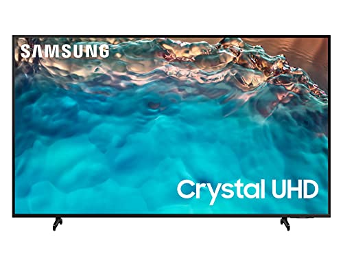 Samsung TV Crystal UHD UE43BU8070UXZT, Smart TV 43  Serie BU8070, Crystal UHD 4K, Alexa e Google Assistant integrati, Black, 2023, DVB-T2