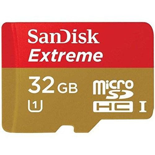 SanDisk Extreme Scheda di Memoria Micro SDHC 32 GB, 60MB s, Classe 10 U3 UHS-I con Adattatore SD