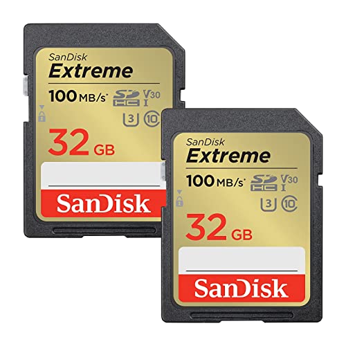 SanDisk Schede SDHC Extreme da 32 GB (confezione da 2) + RescuePRO ...
