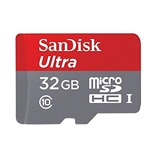 Sandisk Ultra Imaging Scheda di Memoria MicroSDHC da 32 GB + Adattatore SD fino A 80 Mb Sec, UHS-I Classe 10, [Vecchio Modello]