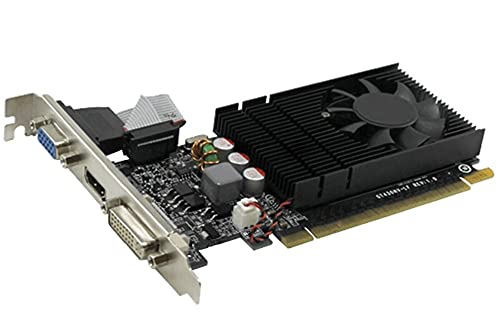 Scheda Video Nvidia GT 730 da 4 GB GDDR3 - 128 bit - Single Fan - Versione Bulk senza scatola - Progettazione CAD 2D