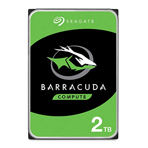 Seagate BarraCuda, 2 TB, Hard Disk Interno, SATA da 6 GBit s, 3,5 , 7.200 RPM, Cache da 64 MB per PC Desktop, ST2000DM008