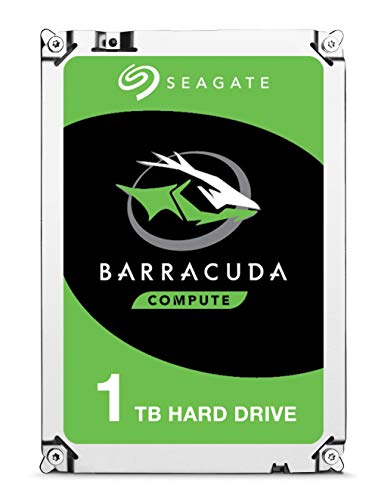 Seagate ST1000DM010 HDD Interno da 1TB, 3.5 pollici, 7200 rpm, Argento