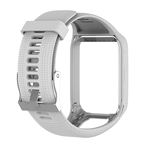 Soapow - Cinturino in silicone per orologio da polso da 25 mm, per Tomtom Runner2 Runner3