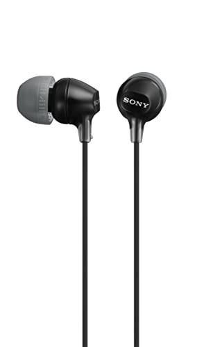 Sony Mdr-Ex15Lp - Cuffie In-Ear, Auricolari in Silicone, Nero