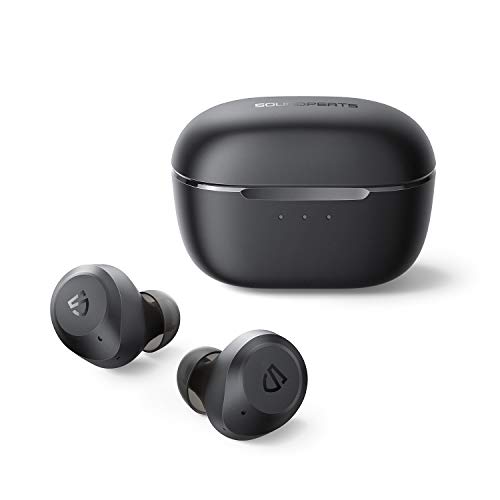 SoundPEATS T2 Cuffie Bluetooth con Cancellazione Attiva del Rumore ANC, Cuffie Senza Fili In-Ear con Modalità Trasparente, Bluetooth 5.1 Touch Control, Auricolari Wireless Durata 30 ore