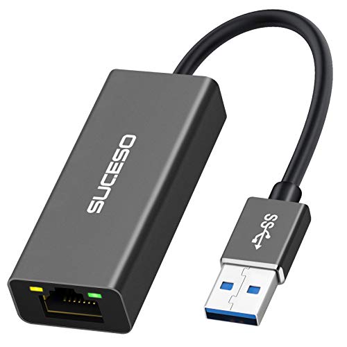 SUCESO Adattatore USB 3.0 a Ethernet Gigabit RJ45 Adattatore USB di...