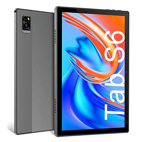 Tablet 10 Pollici Android 11, Octa-Core, 6 GB RAM + 64 GB ROM, 256 GB Espandibile, 4G LTE Tablet in Offerta, 1920 x 1200 FHD, 6000 mAh, Dual SIM, 5G WiFi, Camera 5 + 8 MP, Bluetooth, GPS, Type-C
