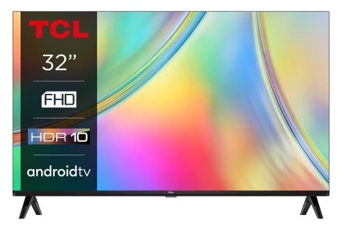 TCL 32S5400AF – Serie S5400AF Android TV 32  Full HD con HDR e Micro Dimming – Compatibile con Google Assistant, Chromecast e Google Home, Design senza bordi