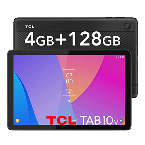 TCL TAB 10V Tablet 10 Pollici Android 11, ROM 128 GB RAM 4 GB, Display Full HD, Wi-Fi Tablet PC, Batterie 5500 mAh
