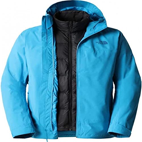 The North Face Light FL Triclimate Giacca, Acoustic Blue-TNF Black, L Uomo