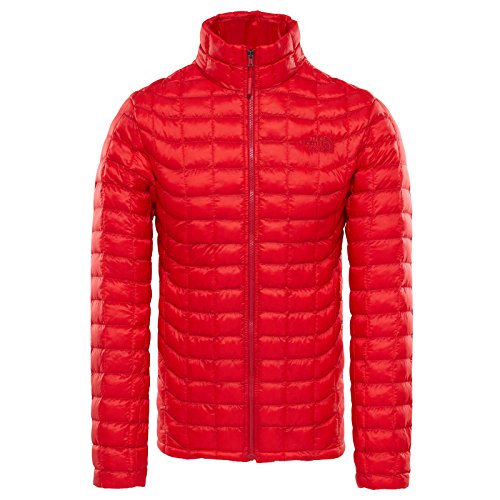 The North Face Thermoball Full Zip, Piumino Uomo, Rosso (High Risk Red), S