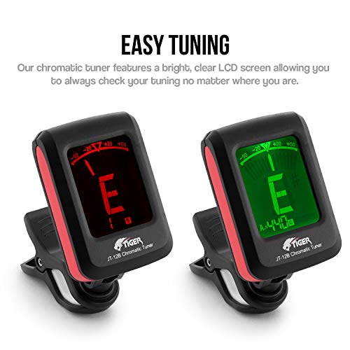 TIGER Music Chromatic Guitar Tuner - easy To Use Highly Accurate Cl...