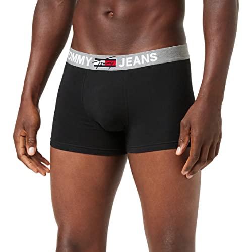 Tommy Jeans Trunk Boxer, Black, M Uomo