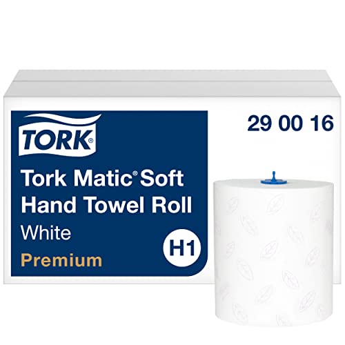 Tork Matic Soft Rotolo di Carta Asciugamani Premium, 6 Rotoli