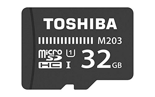 Toshiba M203 Scheda di Memoria microSDHC 32GB - 100MB s - Classe 10 - U1 + Adattatore