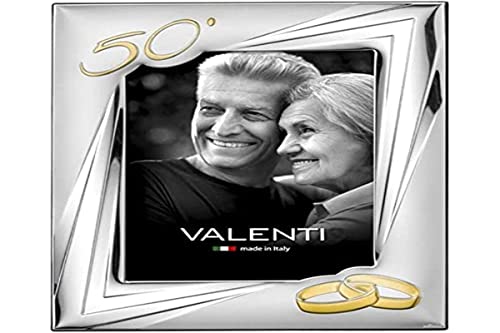 Valenti&Co - Cornice Portafoto in Argento cm 13x18. Ideale Come Reg...