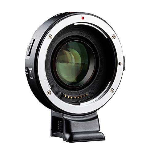 VILTROX EF-E II Auto Focus 0.71x Focal Reducer Speed Booster Lens Adattatore con CDAF PDAF Interruttore per Canon EF Lens a Sony E-Mount fotocamera A9 A7RIII A7RII A7III A6500 A6300 A6400 A7SII A7R