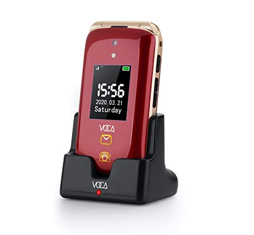 VOCA V540 2.8  4G Telefono Cellulare per Anziani con Tasti Grandi C...