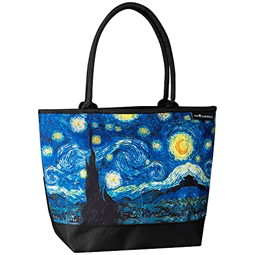 VON LILIENFELD Borsa Vincent van Gogh: Notte stellata Donna Shopper Dimensioni 42 x 30 x 15 cm Borsa da spiaggia Ufficio