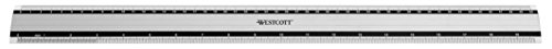 Westcott E-10193 00 Righello in alluminio particolarmente antiscivo...