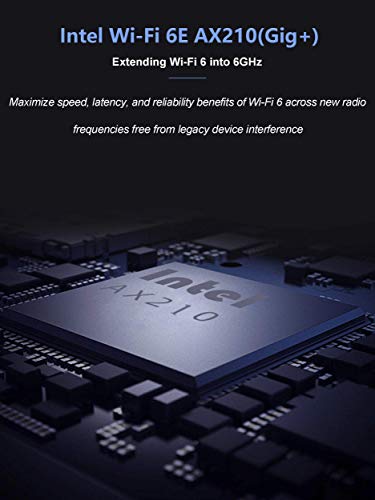 WiFi 6E Scheda WiFi PCIe Intel AX210 | Bluetooth5.2 | Fino a 5400Mb...