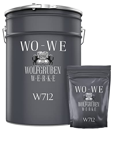 WO-WE Vernice per piastrelle Cucina Bagno OPACA Pittura a 2 componenti Resina Bianco Puro 2,5Kg